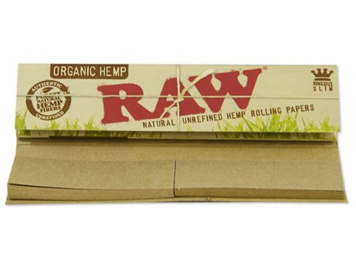 RAW Organic King Size Paper/Tips