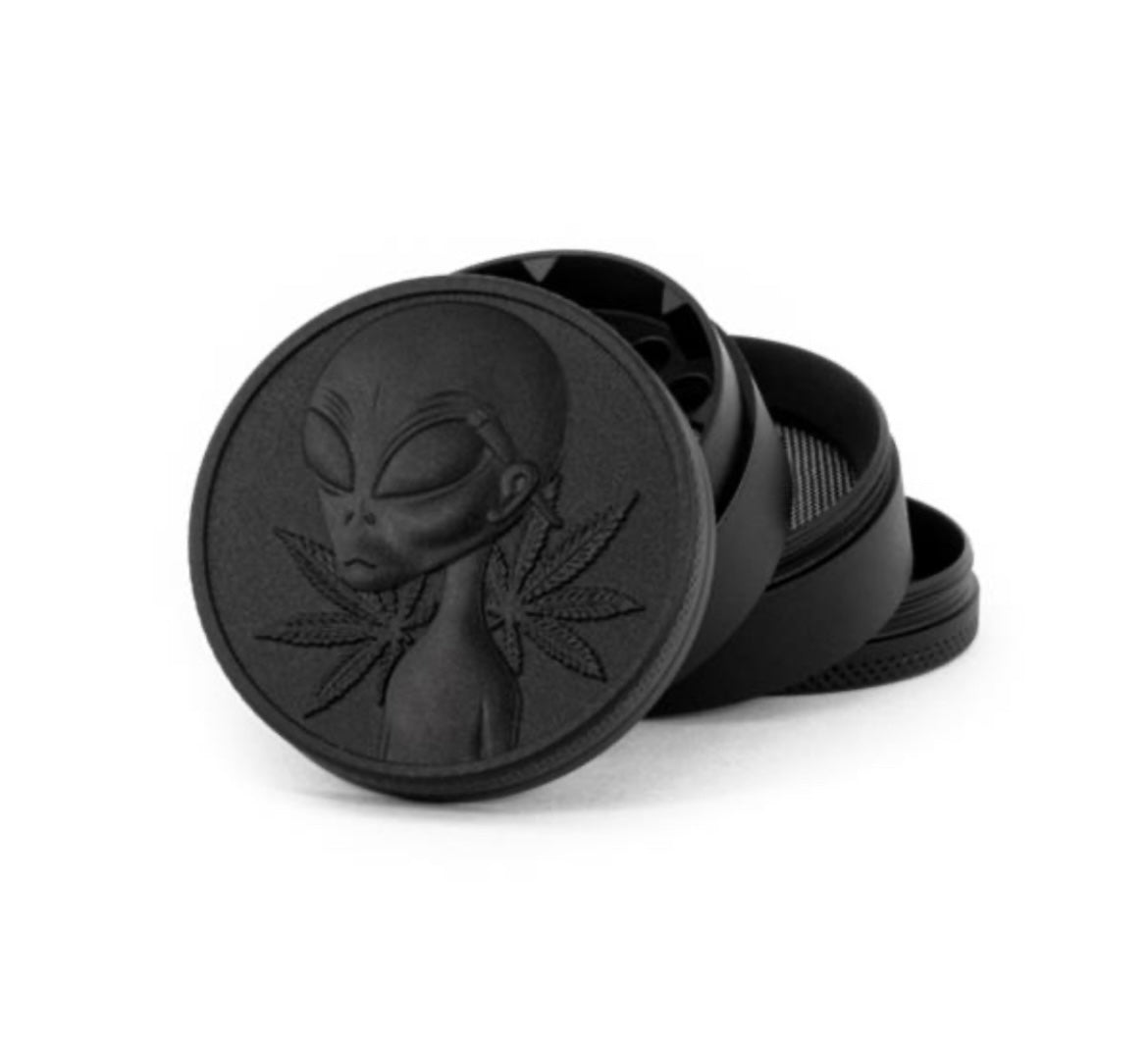 Black Embossed Grinder