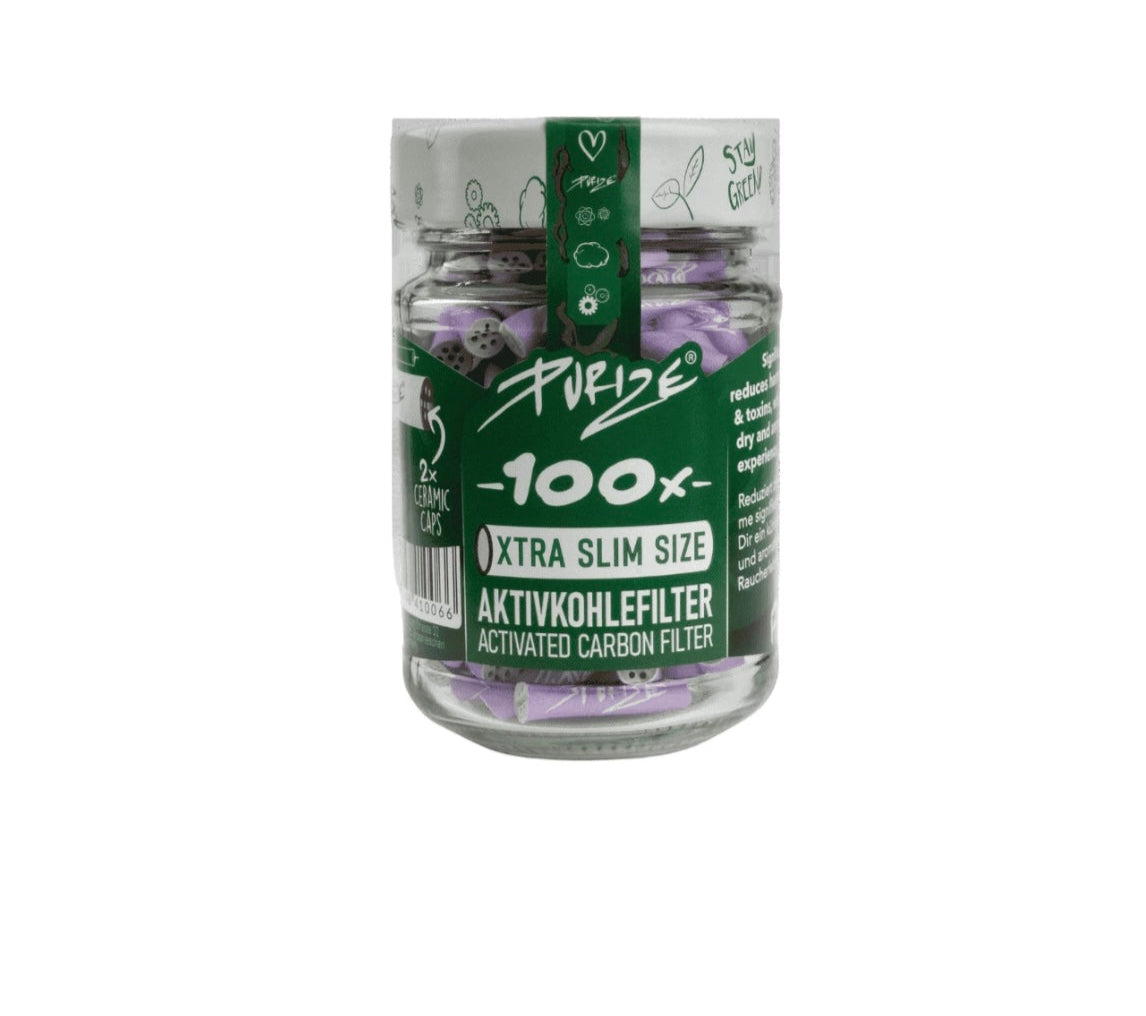 Purize Aktivkohlefilter (Lila) 100xStück